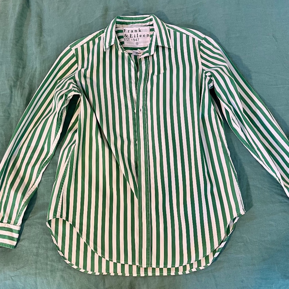 Frank and Eileen Striped Button Down